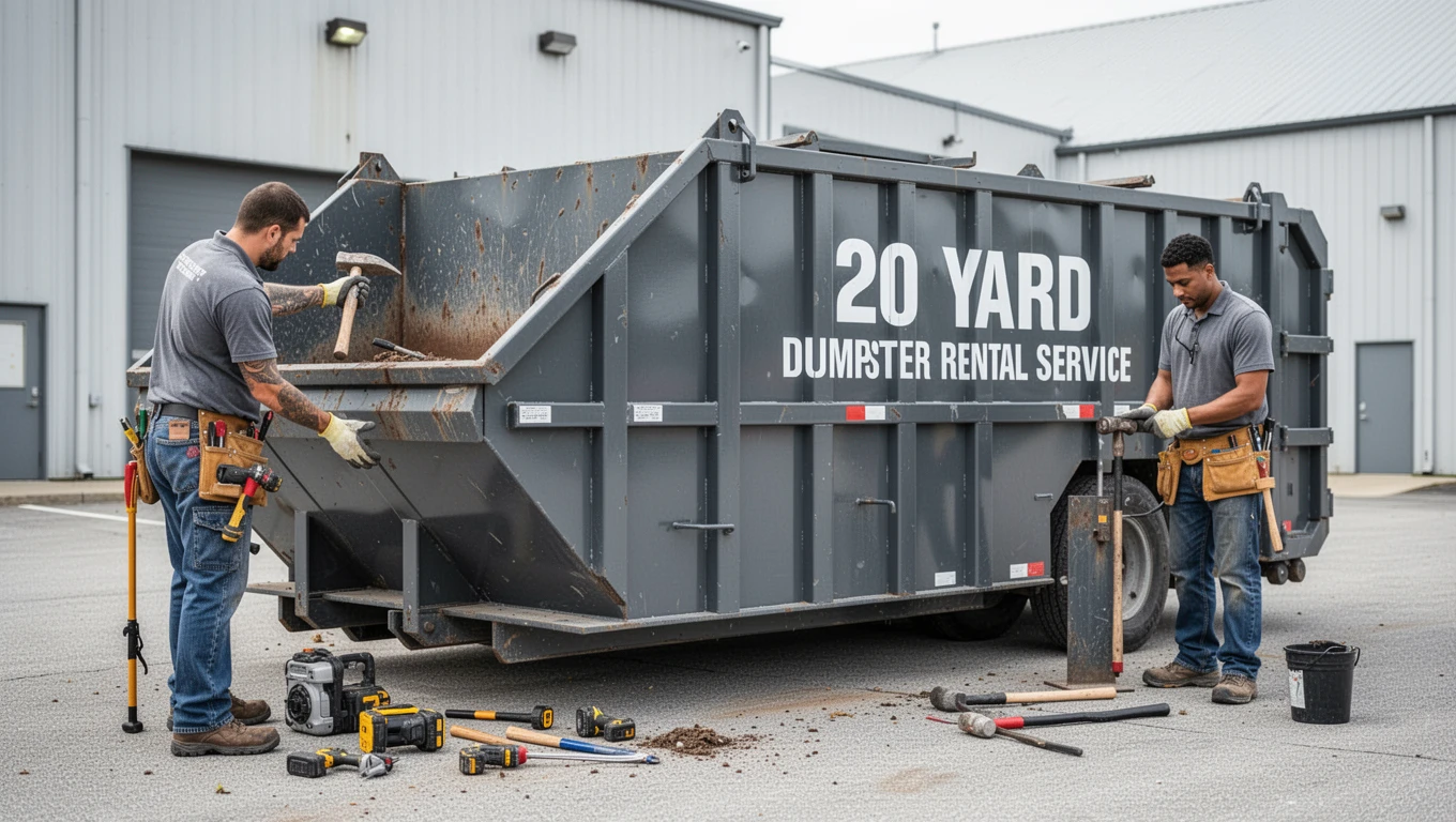20 Yard Dumpster Rental