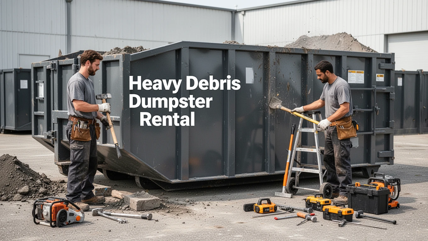 Heavy Debris Dumpster Rental