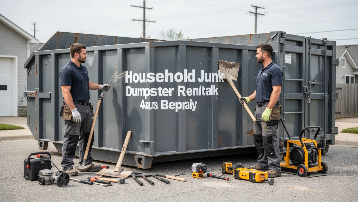 Household Junk Dumpster Rental