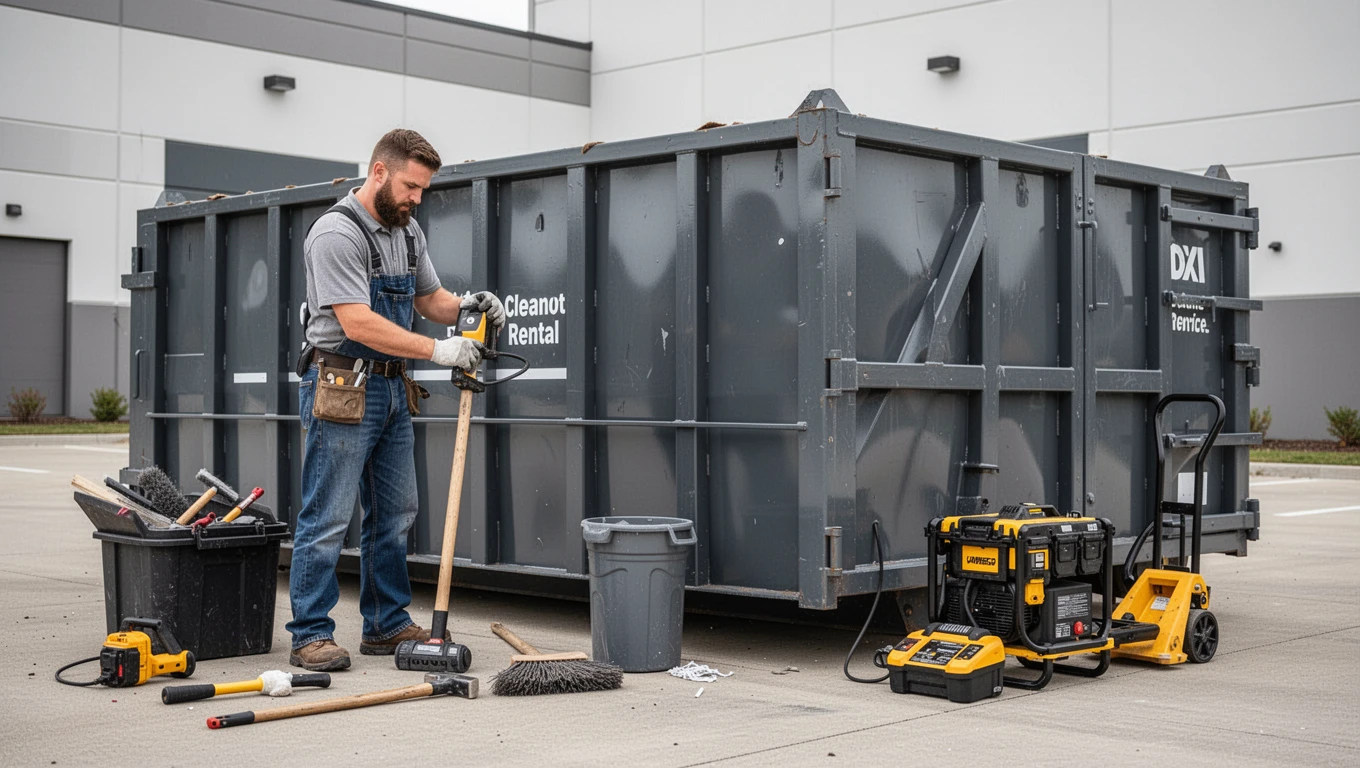 Estate Cleanout Dumpster Rental